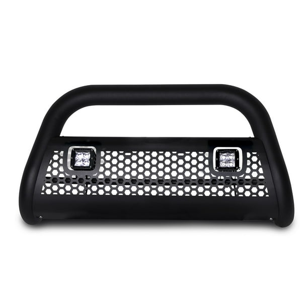 Complete Kit: Front Guard+Brackets, Rhino! Charger 2 55652T RC2 LR Textured Black Front Guard for Dodge Go Rhino